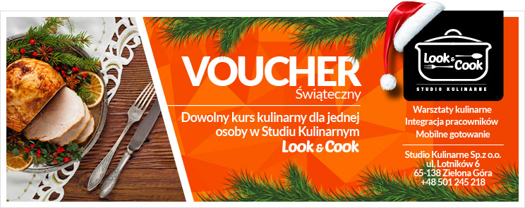 voucher look and cook christmas